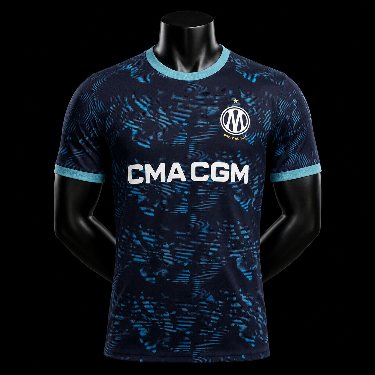 Olympique de Marseille maillot extérieur 2026/2027 version Player vue de face