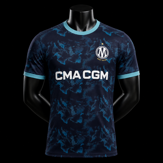Olympique de Marseille maillot extérieur 2026/2027 version Player vue de face