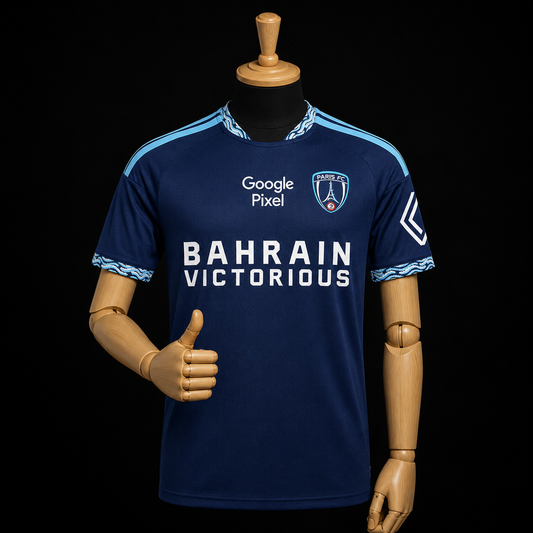 Paris FC maillot domicile 2026/2027 version Fan vue de face