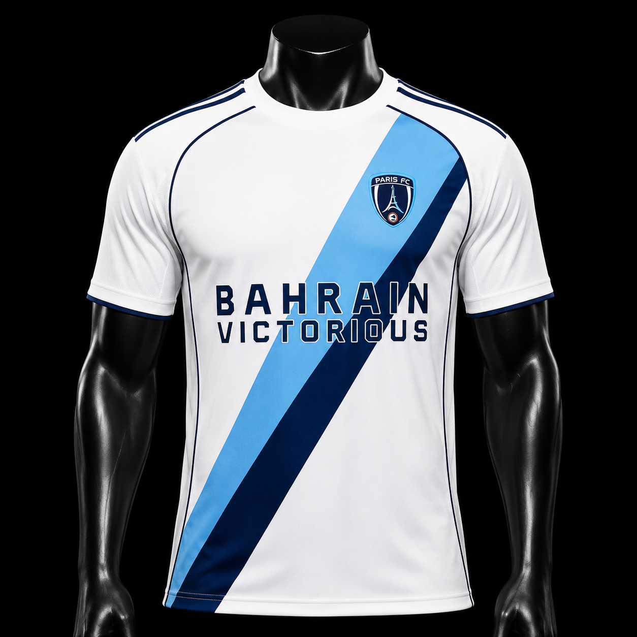 Paris FC maillot extérieur 2026/2027 version Player vue de face