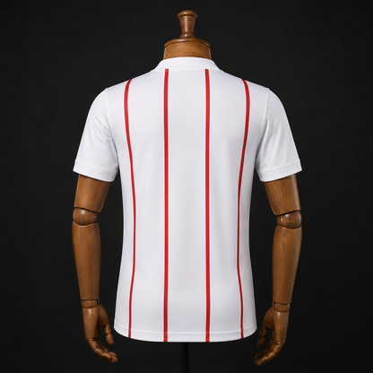 SC Freiburg maillot blanc rouge version Fan dos