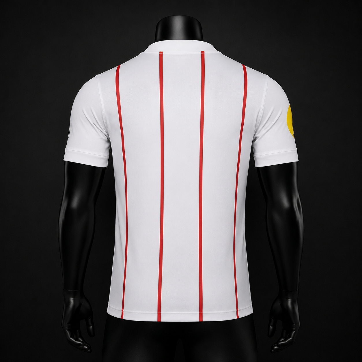SC Freiburg maillot blanc rouge version Player face