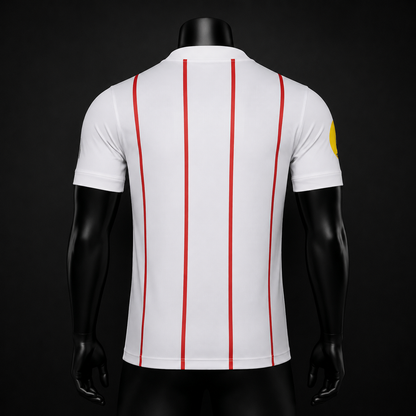 SC Freiburg maillot blanc rouge version Player face