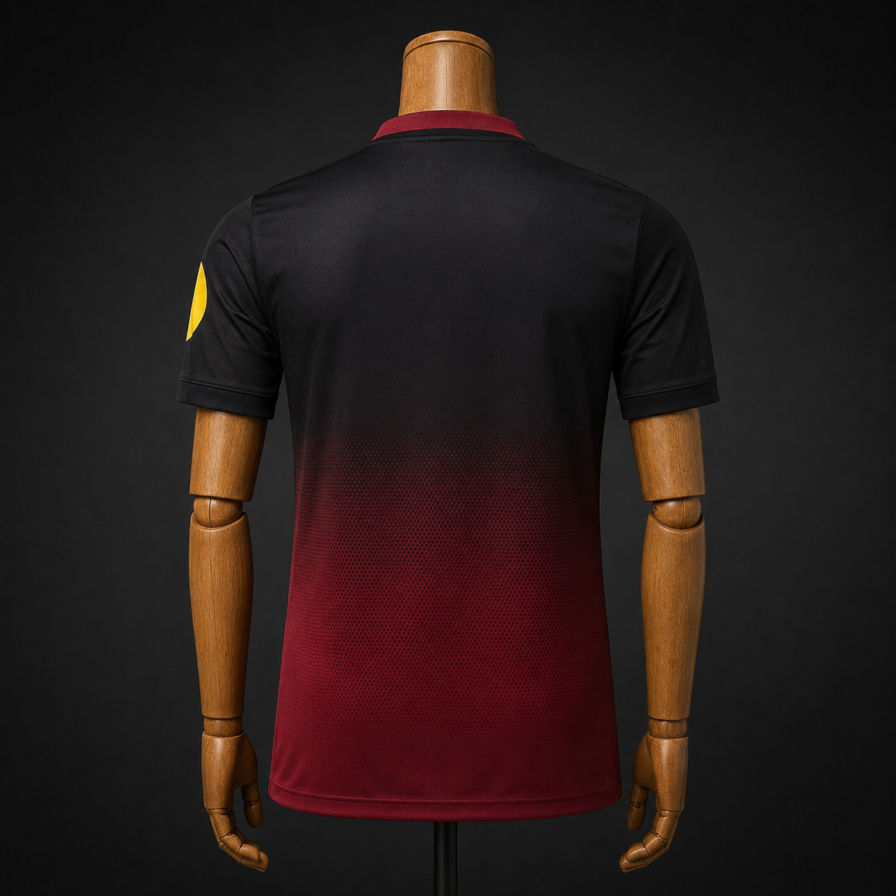 SC Freiburg maillot noir bordeaux version Fan dos
