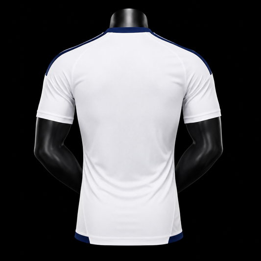 Stade Brestois 29 maillot extérieur 2026/2027 version Player vue de dos sur mannequin noir