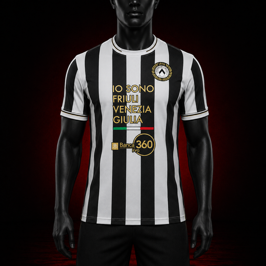 Udinese Calcio maillot domicile 2026/2027 version Player face