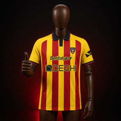 US Lecce maillot domicile 2026/2027 version Fan face