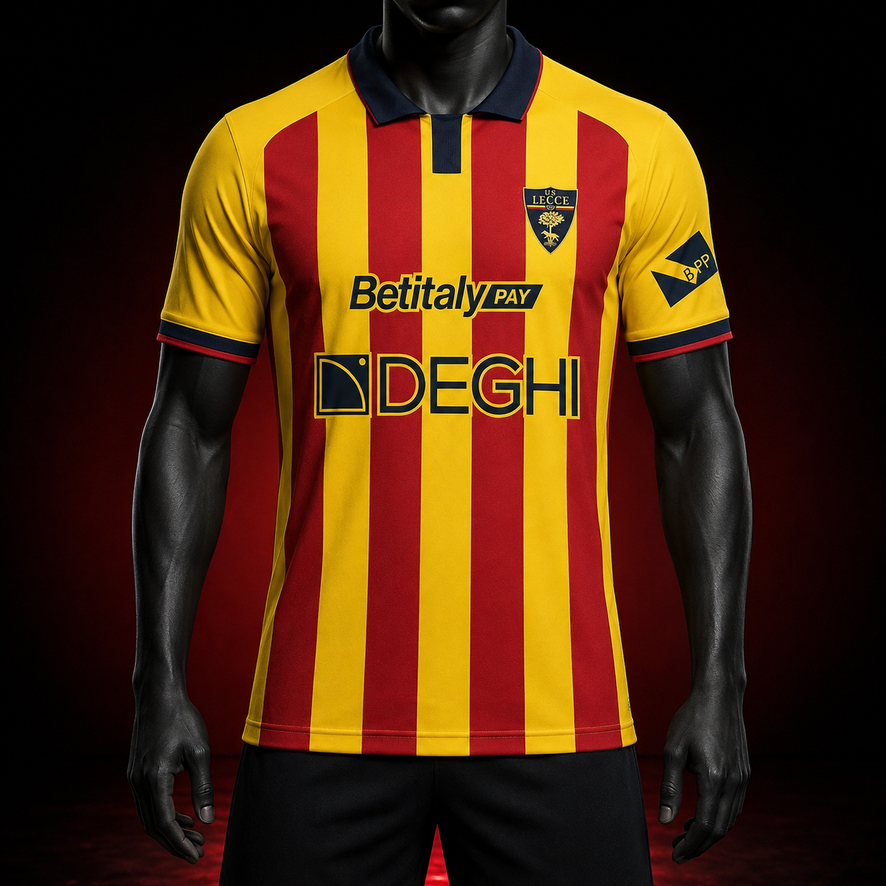 US Lecce maillot domicile 2026/2027 version Player face