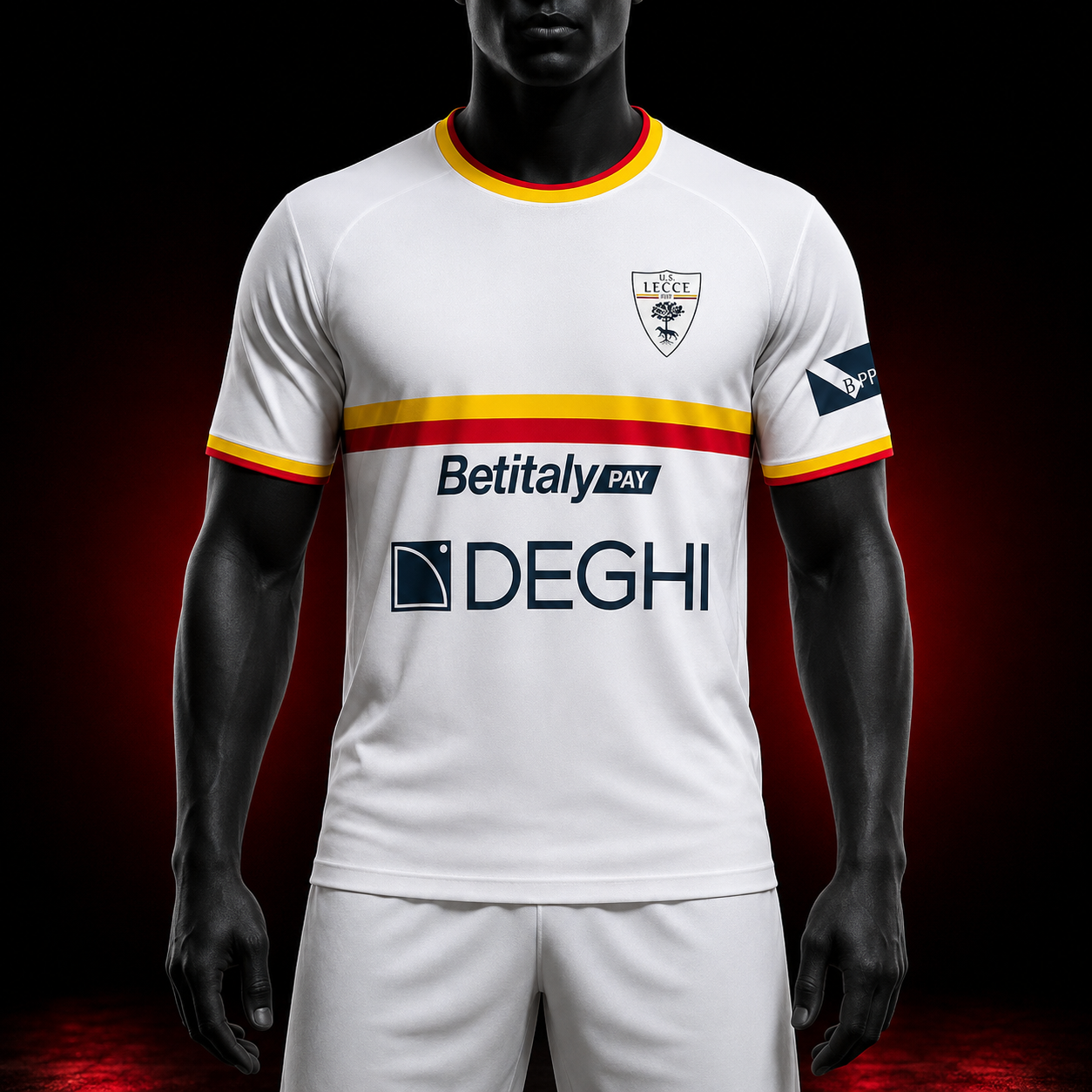 US Lecce maillot extérieur 2026/2027 version Player face