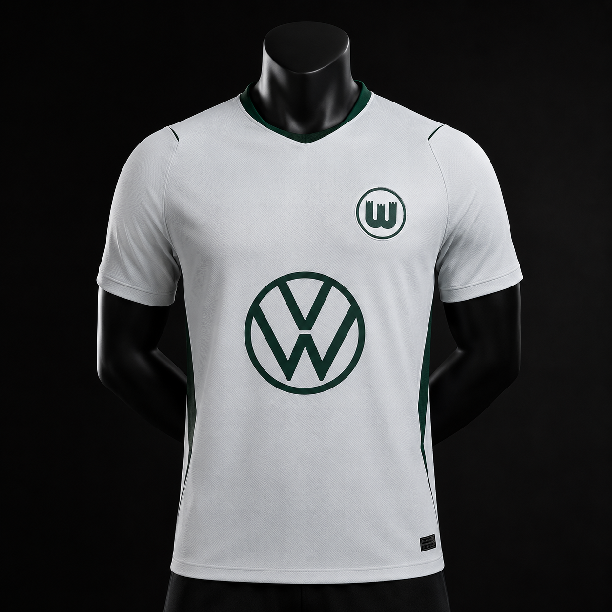 VfL Wolfsburg maillot blanc Player face