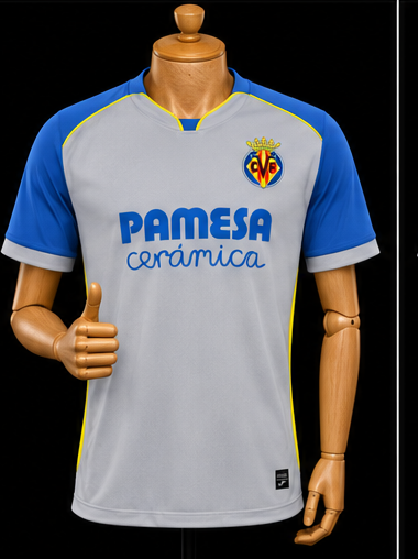 Villarreal CF maillot extérieur 2026/2027 version Fan vue de face