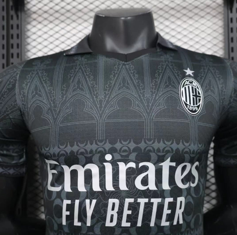 AC Milan – Maillot Concept Premium Noir – 2023/2024 – Version Fan